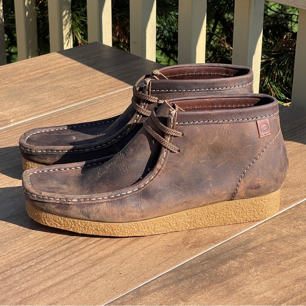 Clarks Collection Men's Shacre Boot Ankle Beeswax Brown